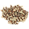 Rurki czekoladowe 52% dekoracja tort monoporcje czekolada twister mix 30g
